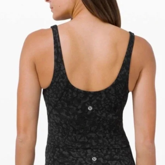 Lululemon Align Tank Sz 8 in Wild Thing Camo Deep Coal Multi - Picture 2 of 8